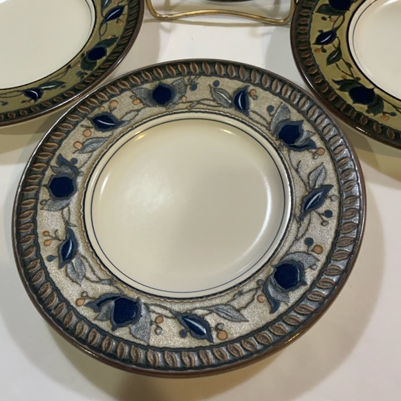 Vintage Mikasa Intaglio Bread and Butter Plate 6 1/2 Set of 4 Replacement #55 - Picture 2 of 7